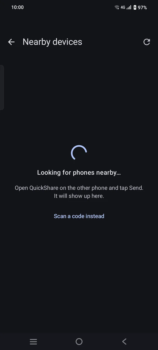 Nearby devices